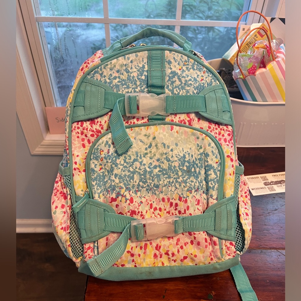 Backpack and lunch box. Pottery Barn